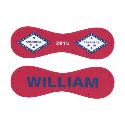 アーカンソー州旗の野球名と年のカスタマイズが可能 野球ボール (パネル)