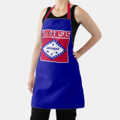 アーカンソー州旗エプロン エプロン (インサイチュ)