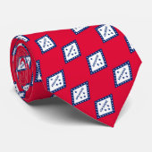 アーカンソー州旗デザイン ネクタイ (ロール)