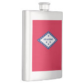 アーカンソー州旗デザイン フラスク (右)