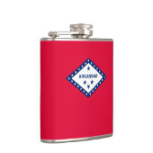 アーカンソー州旗デザイン フラスク (右)