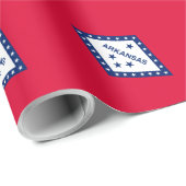 アーカンソー州旗デザイン ラッピングペーパー (ロールコーナー)