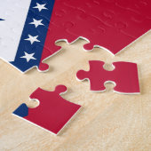 アーカンソー州旗パズル州 ジグソーパズル (側面)