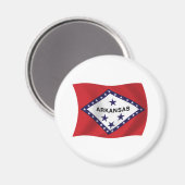 アーカンソー州旗マグネット マグネット (正面/裏面)