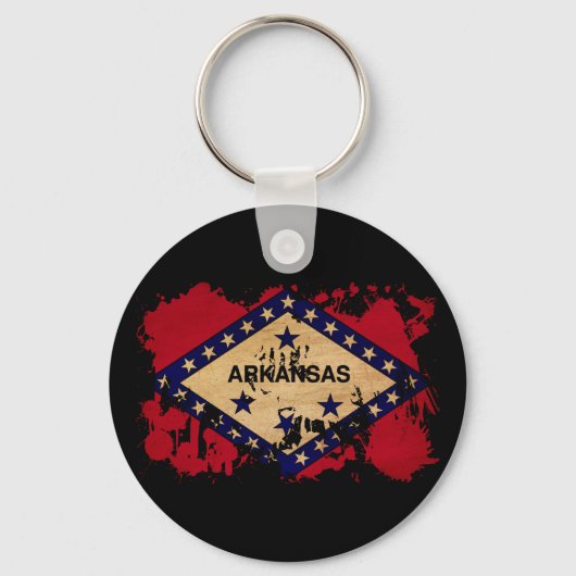 アーカンソー州旗 キーホルダー (正面)