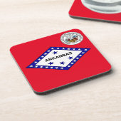 アーカンソー州旗 コースター (左側)