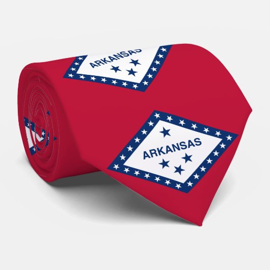 アーカンソー州旗 ネクタイ (ロール)