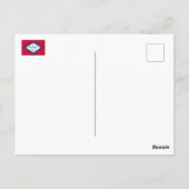 アーカンソー州旗 ポストカード (裏面)