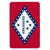 アーカンソー州旗 マグネット (縦)