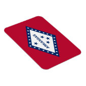 アーカンソー州旗 マグネット (右側)