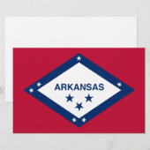 アーカンソー州旗 便箋 (正面/裏面)