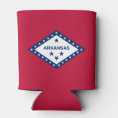 アーカンソー州旗 缶クーラー (裏面)