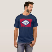 アーカンソー州旗 Tシャツ (正面フル)