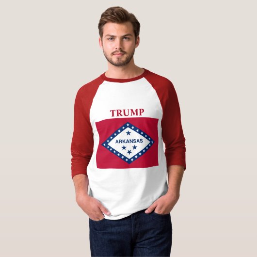 アーカンソー州旗 Tシャツ (正面フル)