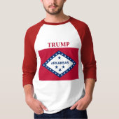 アーカンソー州旗 Tシャツ (正面)