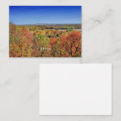 アーカンソー州景観秋 ノートカード (正面/裏面)