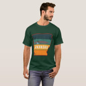 アーカンソー州特大 Tシャツ (正面フル)