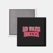アーカンソー州立大学レッドウルブス A-state サッカー NCAA アスタ マグネット (正面/裏面)