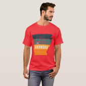 アーカンソー州立大学 8 Tシャツ (正面フル)