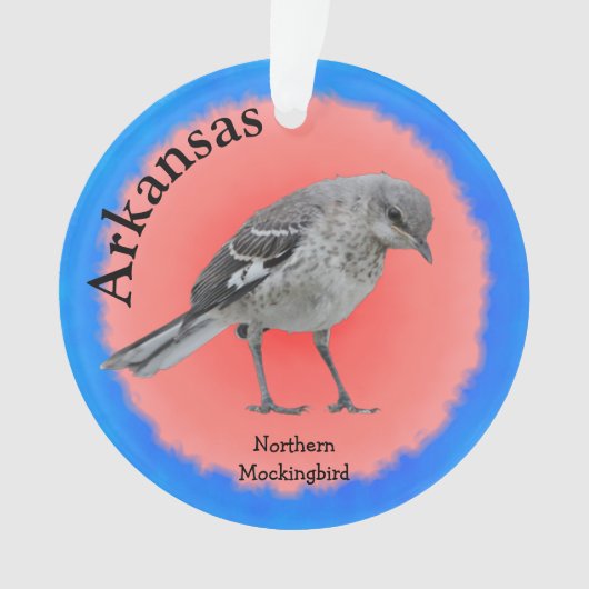 アーカンソー州鳥 オーナメント (正面)