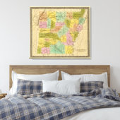 アーカンソー州4 キャンバスプリント (インサイチュ (寝室))