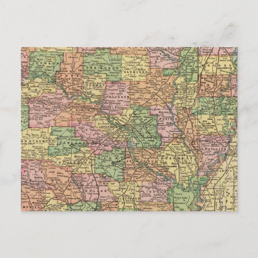 アーカンソー州4 ポストカード (正面)