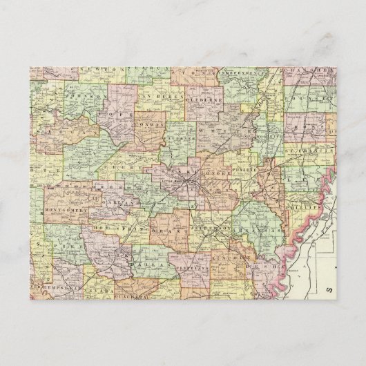 アーカンソー州6 ポストカード (正面)