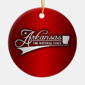 アーカンソー州・オブ・マイン セラミックオーナメント (正面)