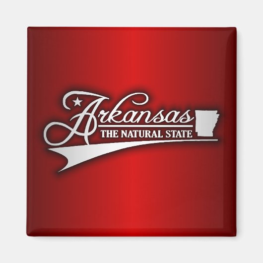 アーカンソー州・オブ・マイン マグネット (正面)