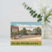 アーカンソー州、オールド・キング・コール・レストラン ポストカード (スタンド正面)