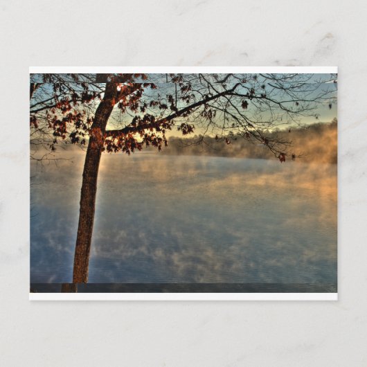 アーカンソー州，デソト湖 ポストカード (正面)