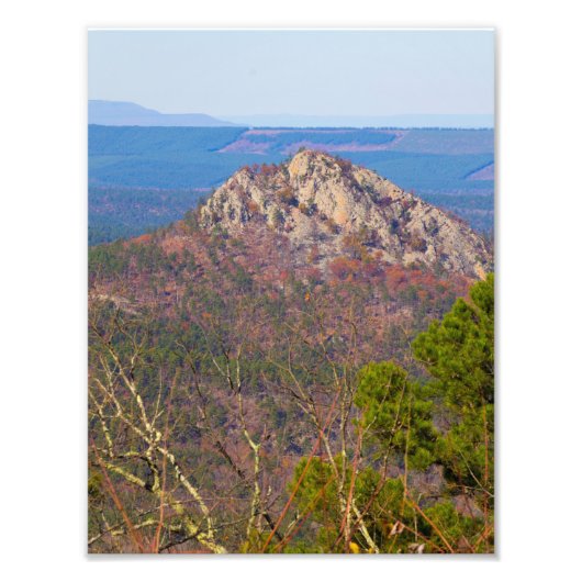 アーカンソー州,フォーク山 フォトプリント (正面)
