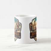 アーカンソー州,ベントンビル |ヴィンテージ コーヒーマグカップ (中央)