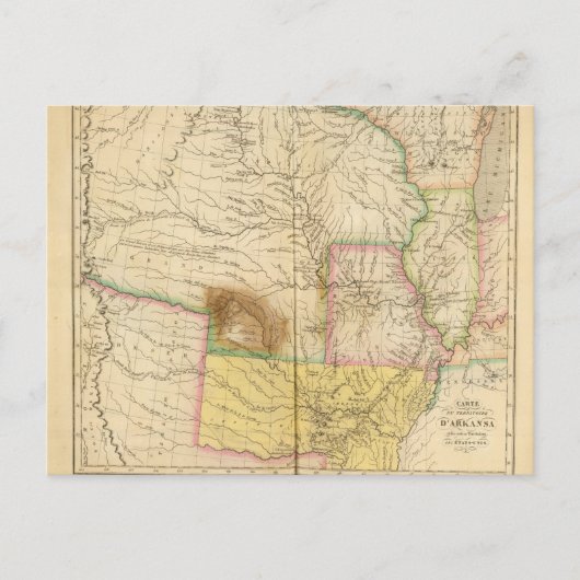 アーカンソー州 ポストカード (正面)