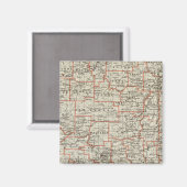 アーカンソー州 マグネット (正面/裏面)