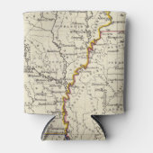 アーカンソー州、ルイジアナ州、ミシシッピ州 缶クーラー (正面)