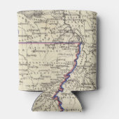 アーカンソー州、ルイジアナ州、ミシシッピ州 缶クーラー (裏面)