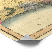 アーカンソー州，ルイジアナ州，ミシシッピ ポスター (角)