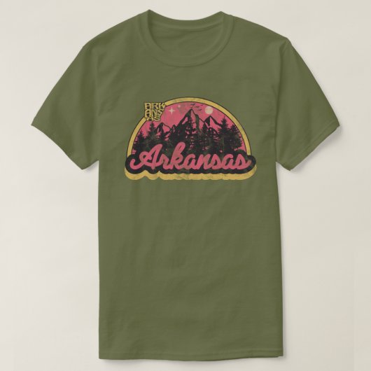 アーカンソー州 ヴィンテージ Tシャツ (デザイン正面)