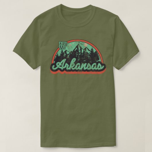 アーカンソー州 ヴィンテージ Tシャツ (デザイン正面)