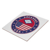 アーカンソー州，米国州 タイル (側面)