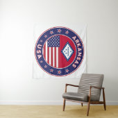 アーカンソー州，米国州 タペストリー (インサイチュ(横))