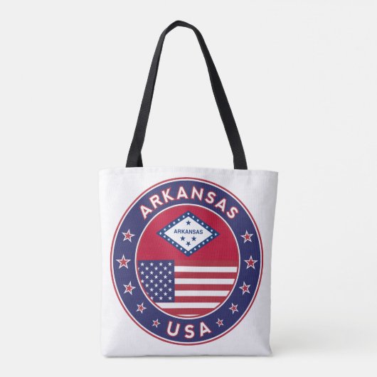 アーカンソー州,米国州 トートバッグ (裏面)