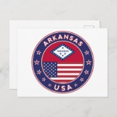 アーカンソー州,米国州 ポストカード (正面/裏面)