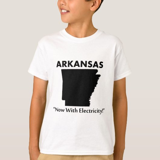 アーカンソー州 - 電化しました Tシャツ (正面)