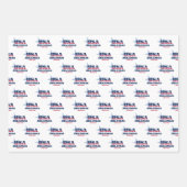 アーカンソー州、50州、リバティ・ベル ラッピングペーパーシート (正面)