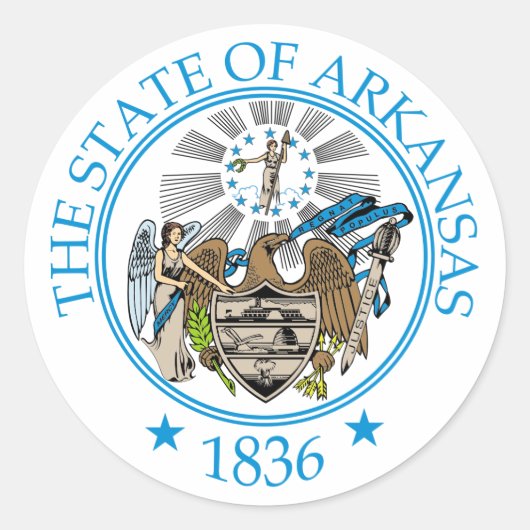 アーカンソー徴候 ラウンドシール (正面)