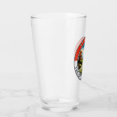 アーカンソー旅行アートバッジ タンブラーグラス (右)