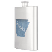 アーカンソー木目オザーク フラスク (左)