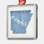 アーカンソー木目オザーク メタルオーナメント (左)